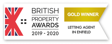 Gold Winner, Letting Agent in Enfield